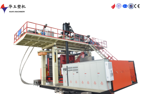 1000L 10 Lapisan Tangki Air Mesin Blow Molding dengan sistem pendinginan recirculating dan Siemens Inverter