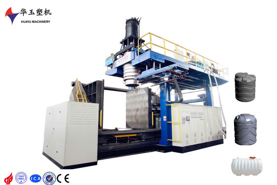 Mesin Cetak Tiup IBC Kapasitas 3000L 3 Lapis Ko-Ekstrusi dengan Kontrol PLC+Layar Sentuh