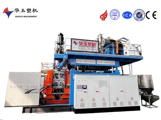 5000L Kapasitas 8-Layer Co-Extrusion Energy-Saving IBC Blow Moulding Machine dengan sistem pendingin air
