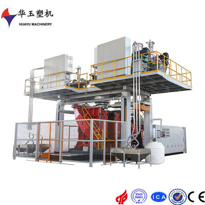 5000L Kapasitas 3-Layer Co-Extrusion Otomatis IBC Blow Molding Machine untuk produksi Tangki Air